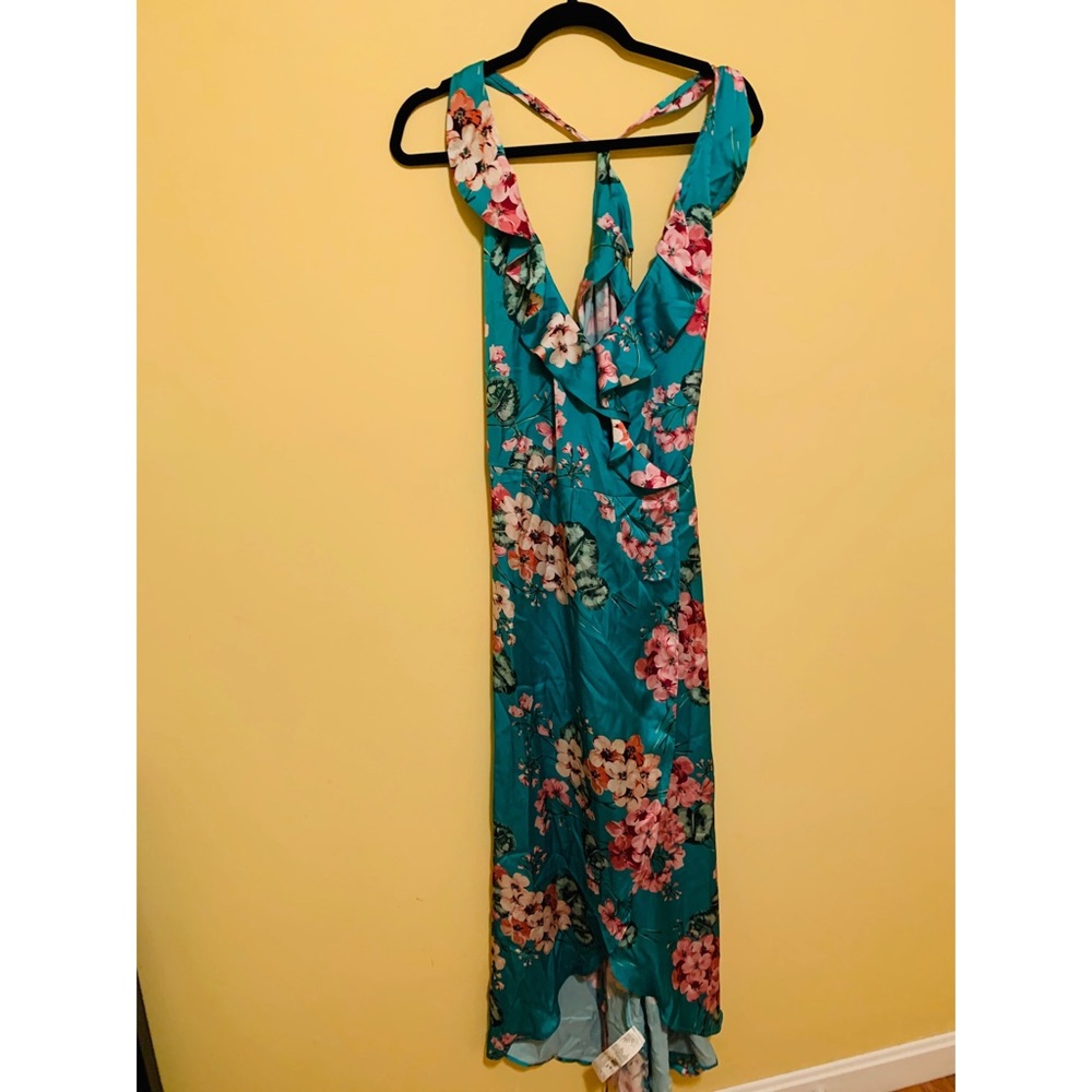 Silk cross dress